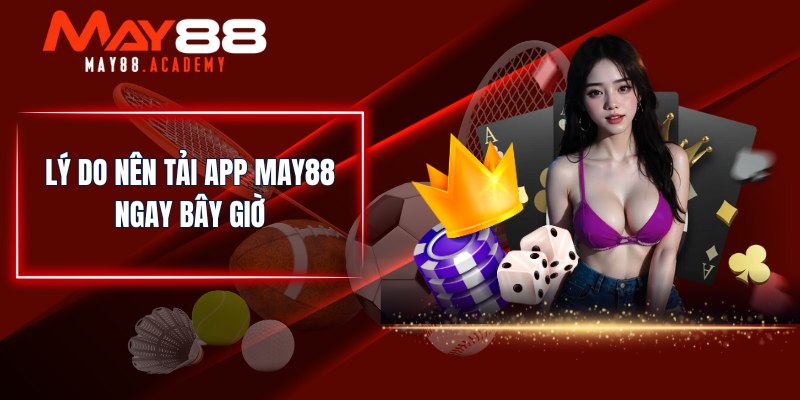 Tải App MAY88 - Cài Đặt Ứng Được Của Nhà Cái Về Thiết Bị! 2 Lý do nên tải app MAY88 ngay bây giờ