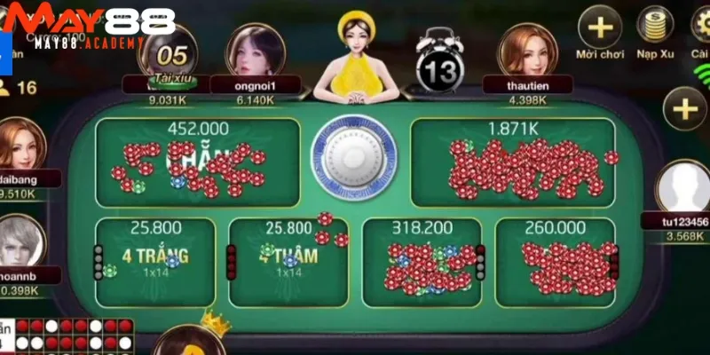 Game Xóc Đĩa Online - 2 Phiên Bản Cháy Phố Chỉ Có Tại MAY88 2 Giới thiệu về trò chơi xóc đĩa online tại MAY88