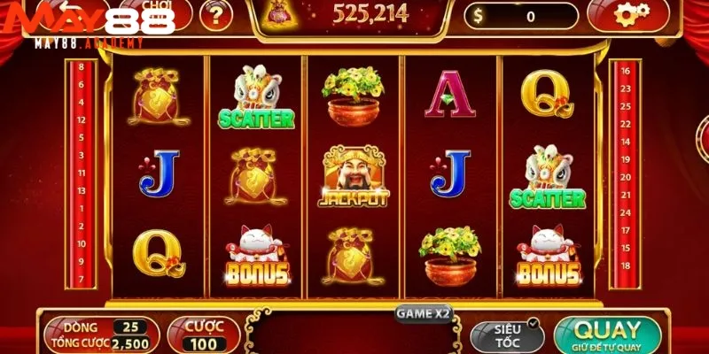 Nổ Hũ Thần Tài - Chinh Phục Kho Thưởng Hũ Cực Khủng MAY88 3 Luật chơi nổ hũ Thần Tài
