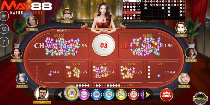 Game Xóc Đĩa Online - 2 Phiên Bản Cháy Phố Chỉ Có Tại MAY88 4 Các phiên bản xóc đĩa online hấp dẫn nhất tại MAY88